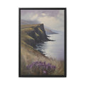 Isle of Skye Oil Painting Print – Scottish Highlands Coastal Landscape Wall Art